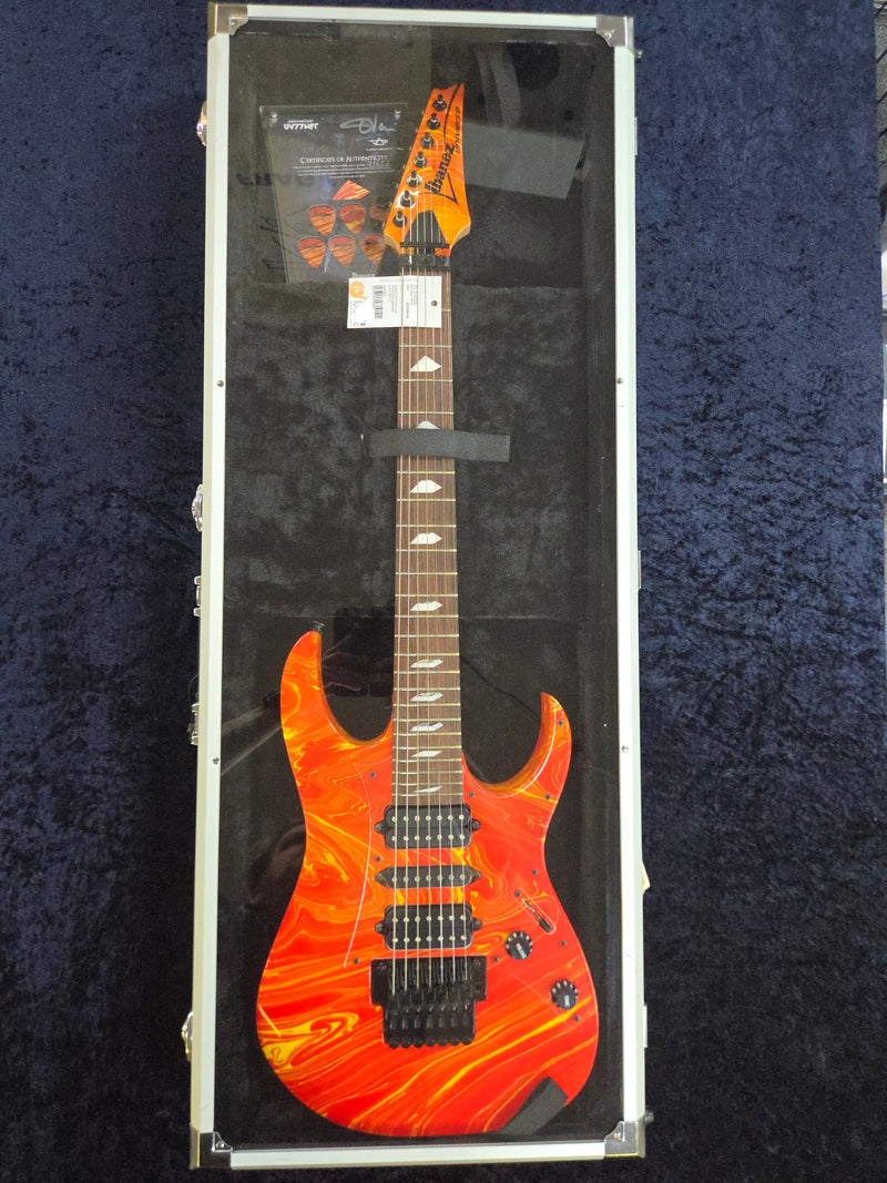 Ibanez UV77WFR Limited Edition Steve Vai Universe Series - Warfare, 7-String