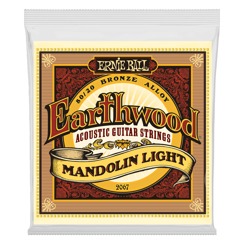 Ernie Ball Earthwood 80/20 Bronze Loop End Mandolin Strings - Light 9-34