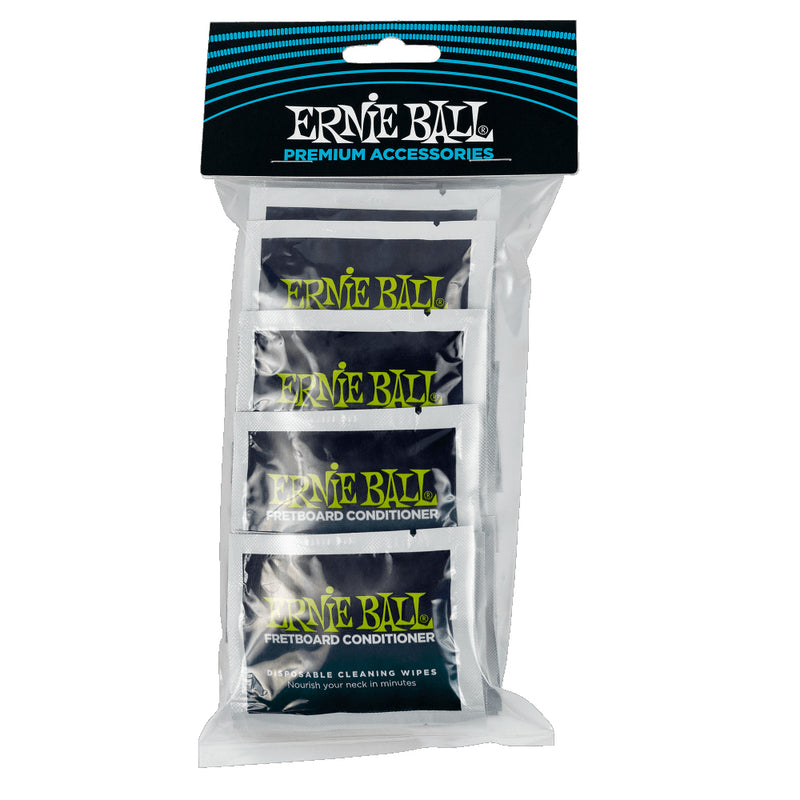 Ernie Ball Wonder Wipes Fretboard Conditioner - 20 Pack