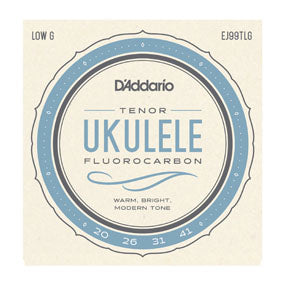 D'Addario Tenor Fluorocarbon Ukulele Strings - Low G