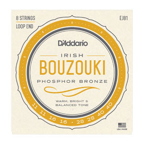 D'Addario Phosphor Bronze Irish Bouzouki Strings