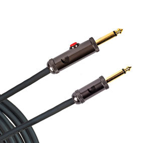 D'Addario Circuit-Breaker Series 10ft/3m Instrument Cable w/ Cutoff Switch