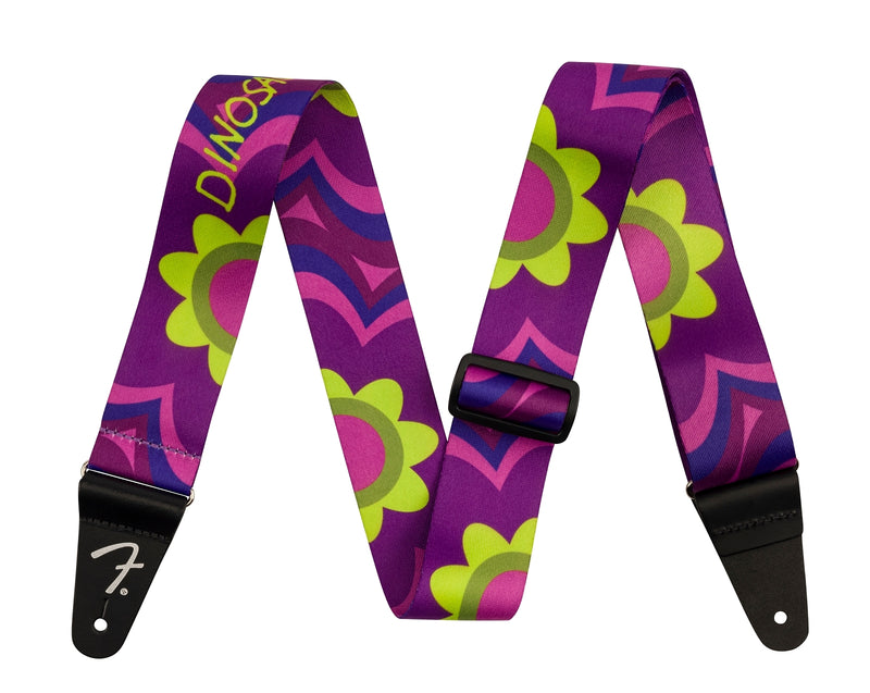 Fender 2" J Mascis Magenta Flower Guitar Strap