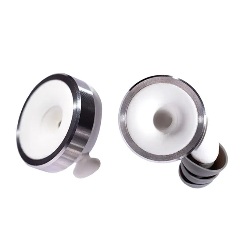 Limousine Analogue Adjustable Earplugs Knops Smooth – White