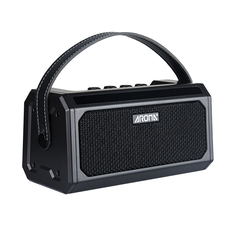 Aroma TG-08 10W Electric Guitar Amplifier with Built-In Drum Machine
