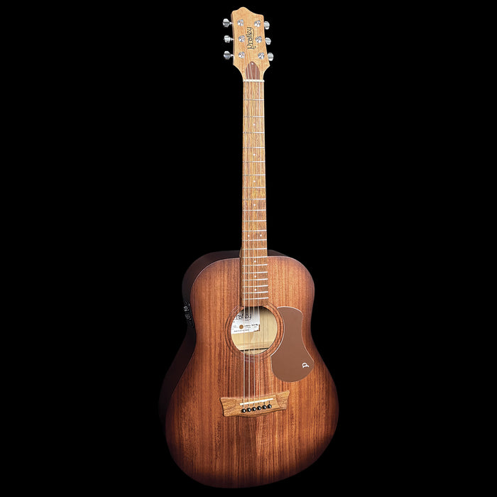 Pratley SL Stage Solid Blackwood Top, Layered Araucaria Back & Sides w/ Pickup w/ Bag