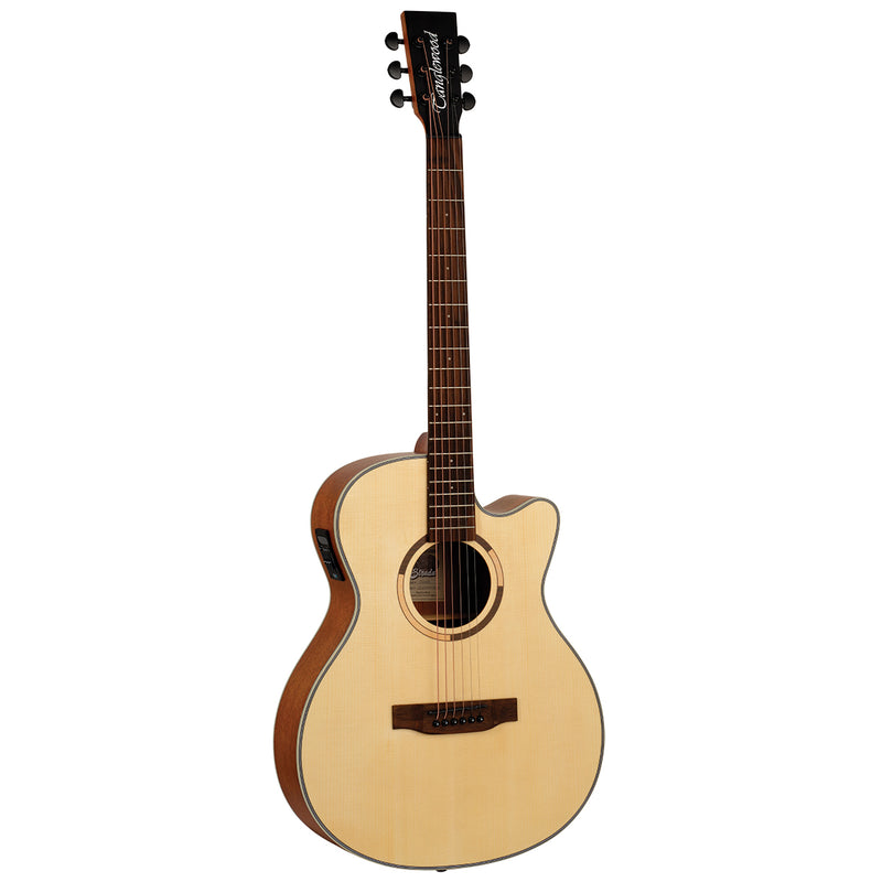Tanglewood Strada TS4-CE – Super Folk Acoustic Guitar with Electric Preamp