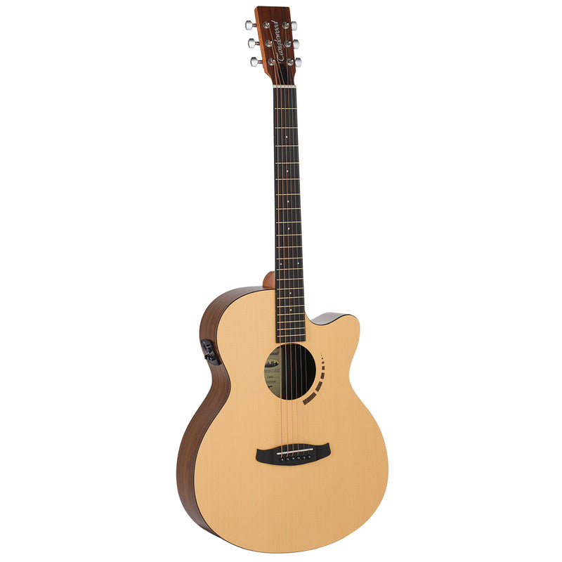 Tanglewood Metropolitan Super Folk C/E Koa HPL B/S Spruce Top Satin