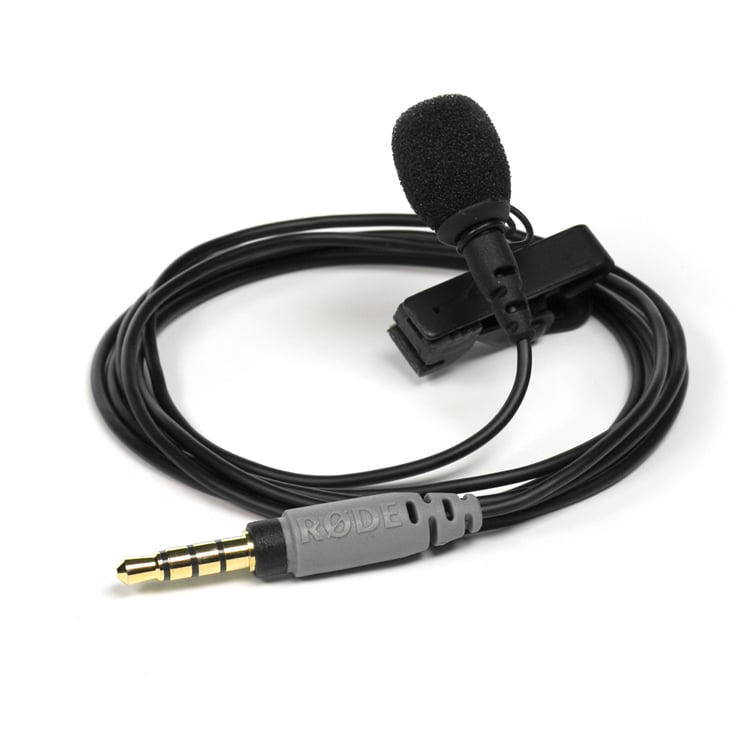 Rode SmartLav+ Lapel Microphone for Smart Phones or Tablet
