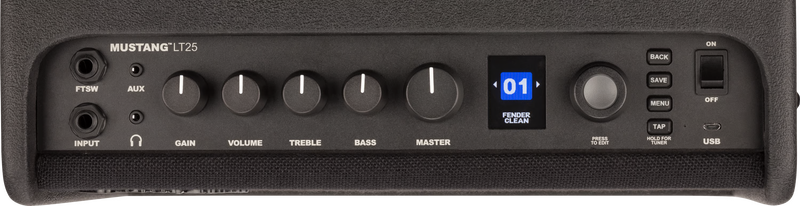 Fender Mustang LT25 Electric Guitar Practice Amp w/ Amp Modelling & Effects - 25 Watts