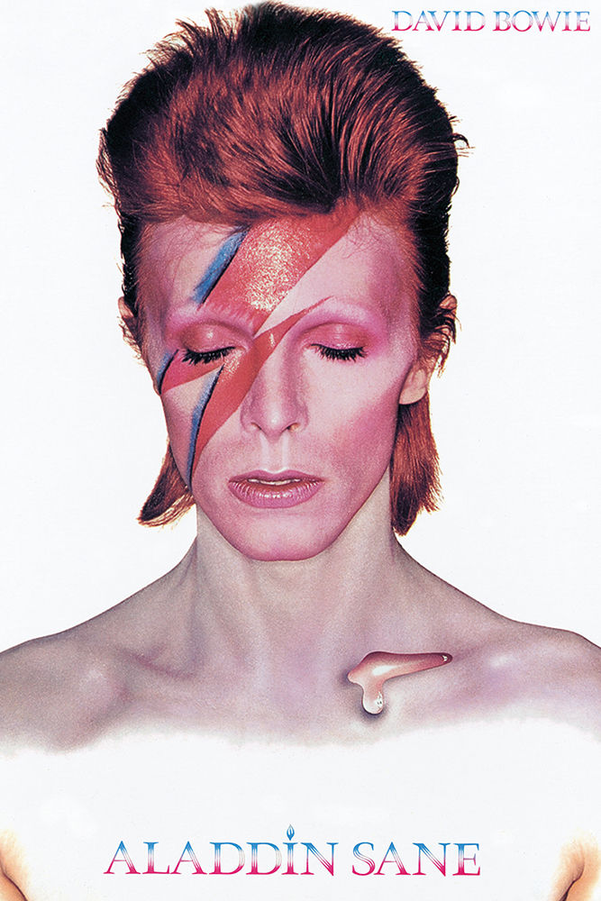 David Bowie Aladdin Sane Album Cover - Poster
