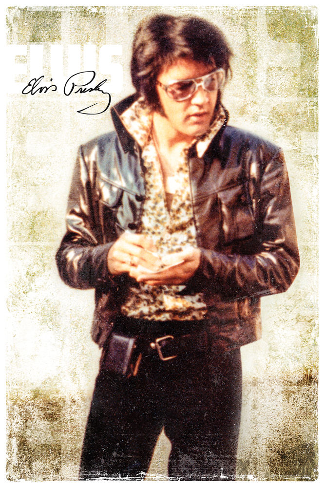 Elvis Presley Cool - Poster