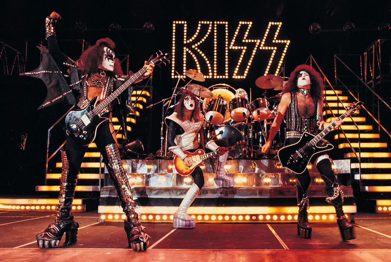 Kiss On Stage - Poster