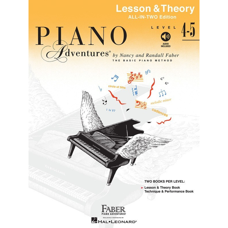 Piano Adventures - All-in-Two Lesson & Theory Book – Level 4/5