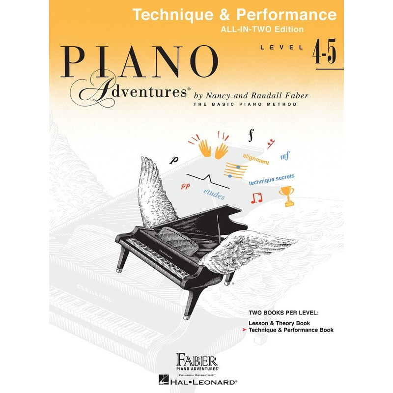 Piano Adventures - All-in-Two Technique & Performance Book – Level 4/5