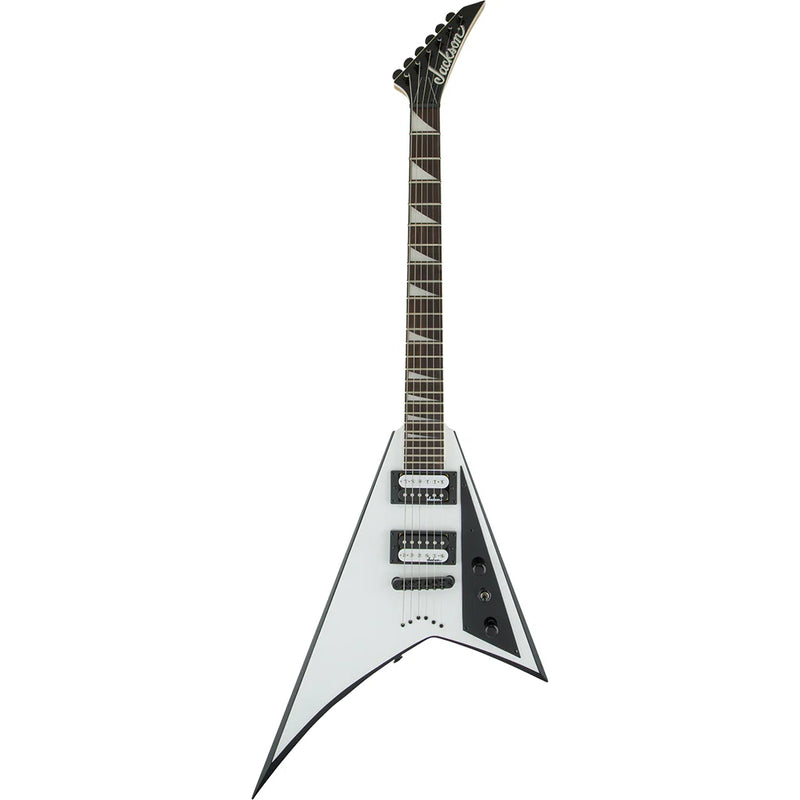 Jackson JS Series Rhoads JS32T Amaranth Fingerboard - White with Black Bevels