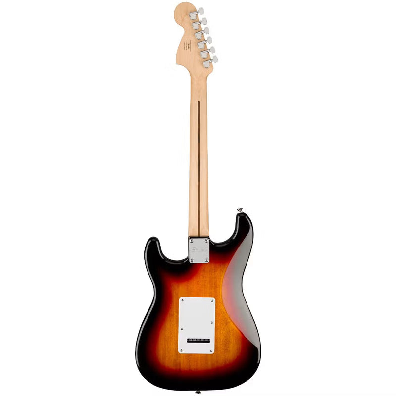 Affinity Series Stratocaster Laurel Fingerboard White Pickguard 3-Color Sunburst