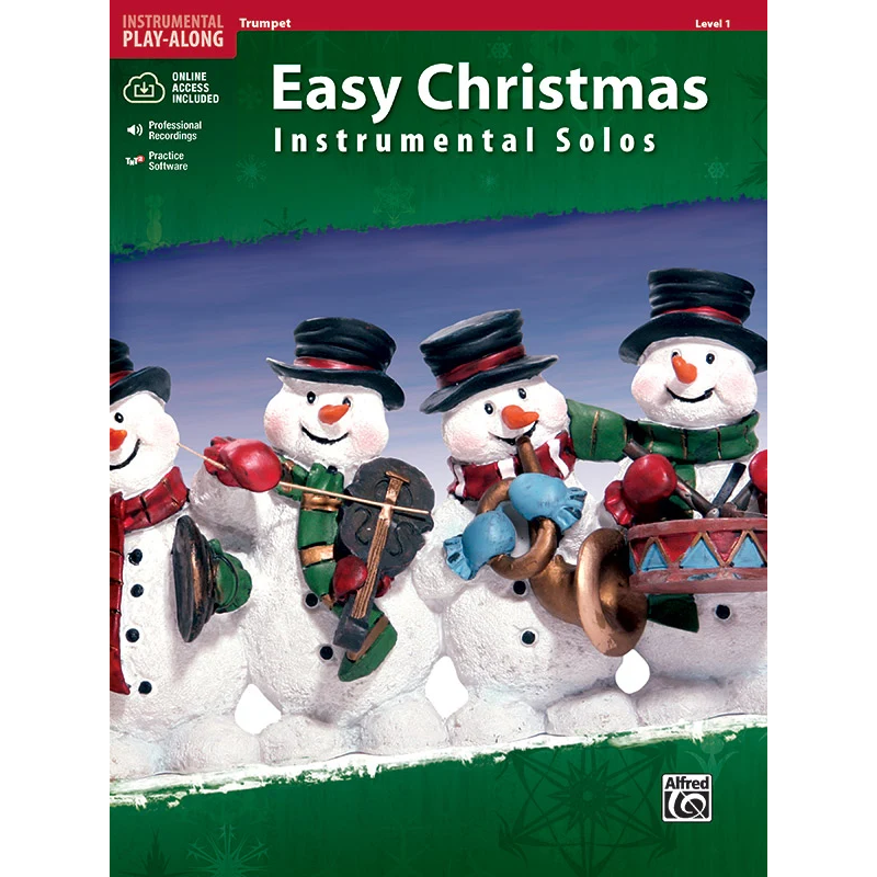 Easy Christmas Instrumental Solos Lvl 1 - Trumpet