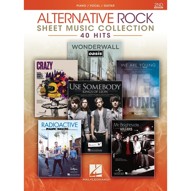 Alternative Rock Music - Piano, Vocal, Guitar (PVG)