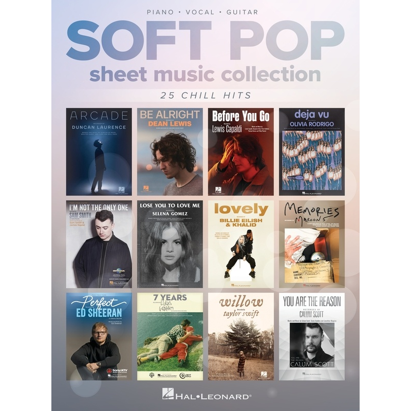 Soft Pop Sheet Music Collection - Piano, Vocal, Guitar (PVG)