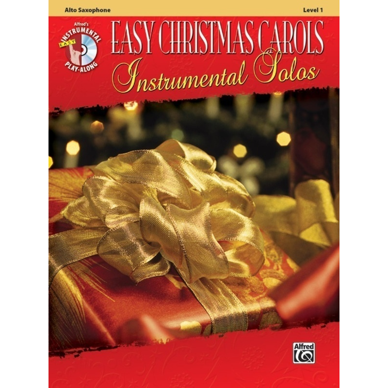 Easy Christmas Carols Instrumental Solos Lvl 1 - Alto Sax