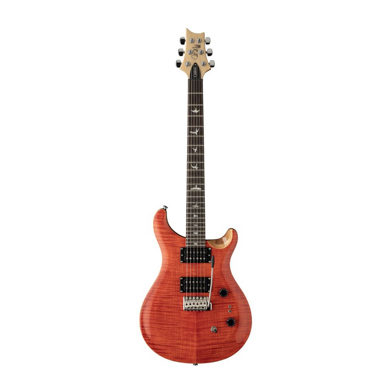 PRS SE Custom 24 08 Electric Guitar - Blood Orange w/Bag