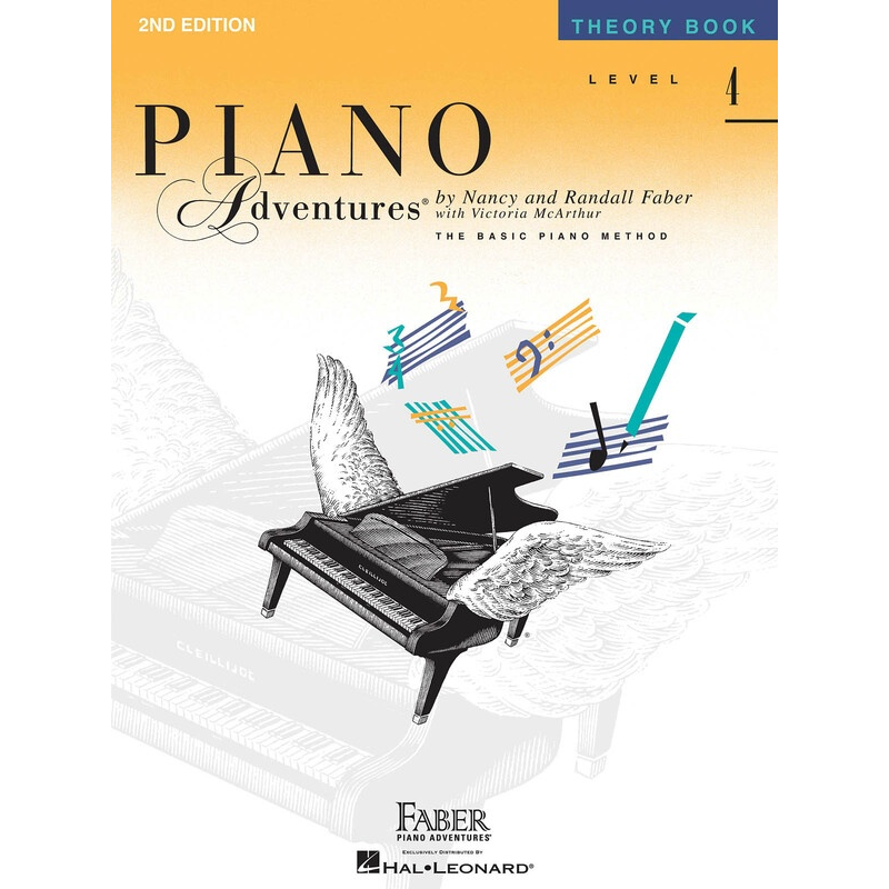 Piano Adventures - Theory Book - Level 4