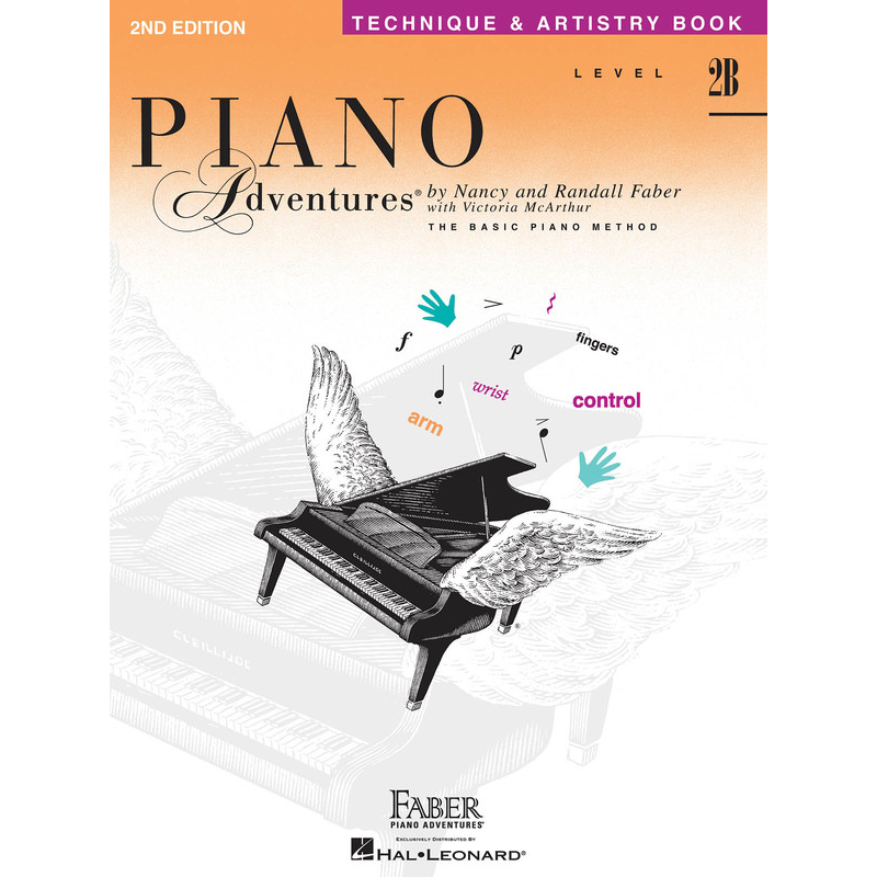 Piano Adventures - Technique Book - Level 2B