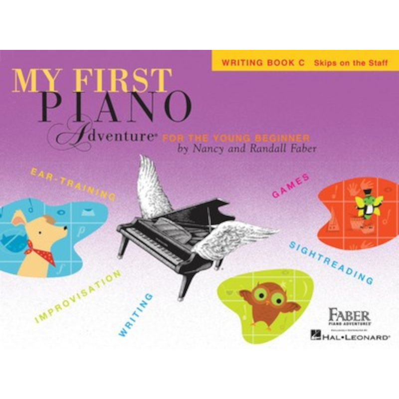 My First Piano Adventures - Writing Book - Level C