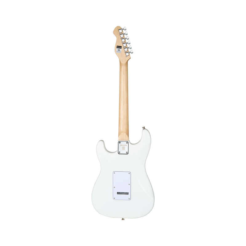 Mooer MSC11 Electric Guitar – Polar White w/ Gig Bag