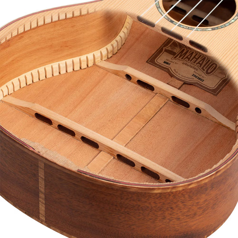 Mahalo Master Series Baritone Ukulele - All Solid