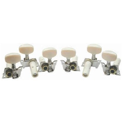 Custom Eagle Classical Guitar Machine Heads (Singles Set, Nickel)