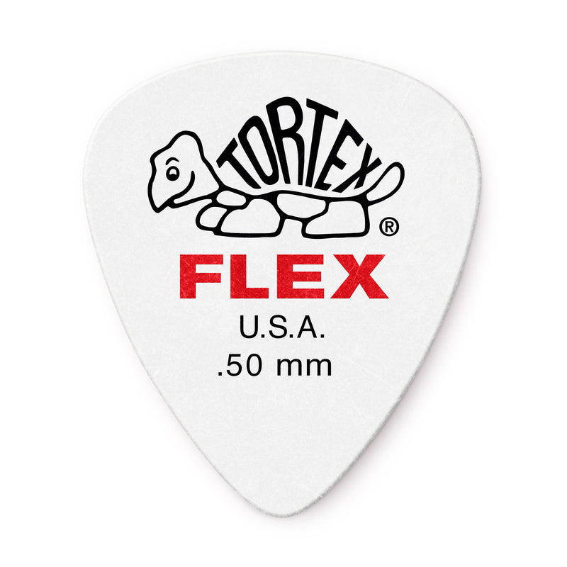 Dunlop .50mm Tortex Flex Picks - 12 Pack
