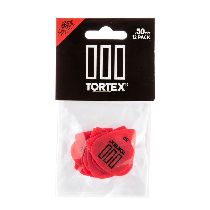 Dunlop .50mm Tortex TIII Picks - 12 Pack