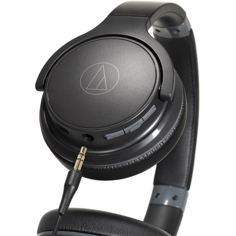 Audio-Technica ATH-S220BT Wireless On-Ear Headphones (Black)