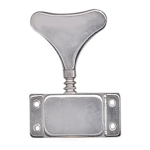 Custom Eagle Bass Guitar Machine Heads (4-In-Line, Chrome)