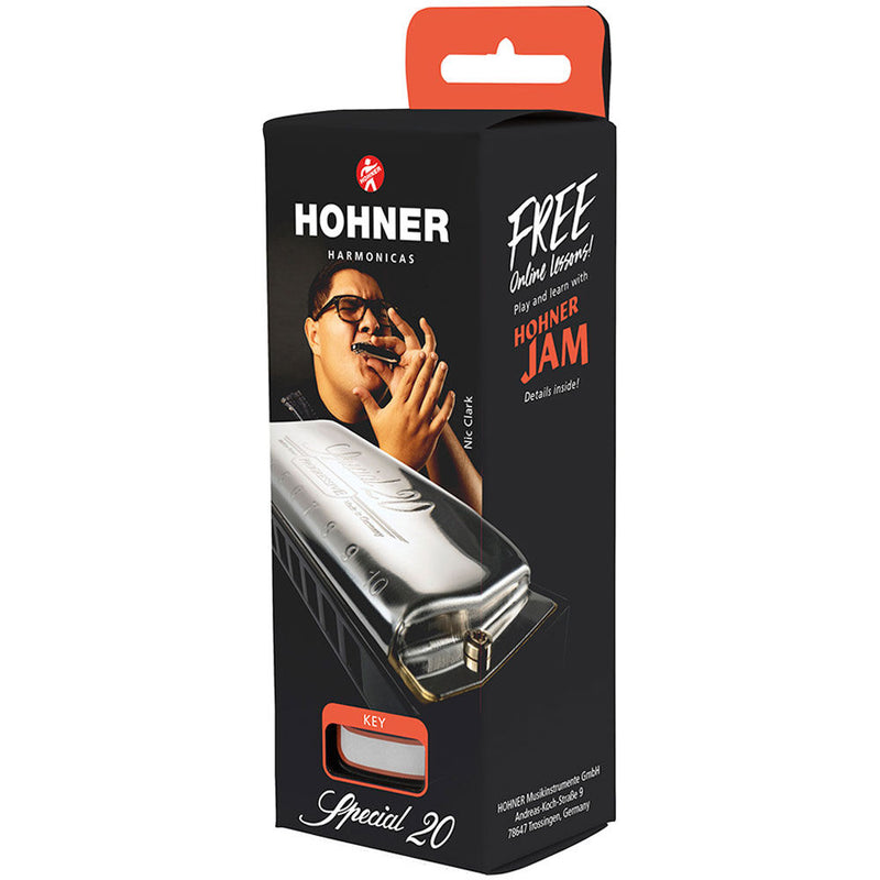 Hohner Special 20 - Diatonic Harmonica (Select Key)