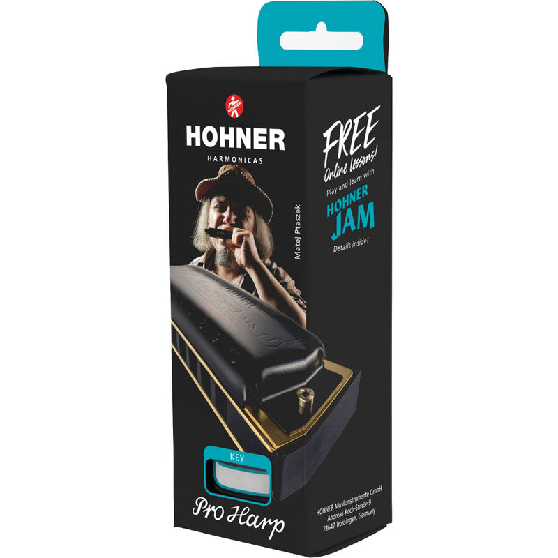 Hohner Pro Harp - Diatonic Harmonica (Select Key)