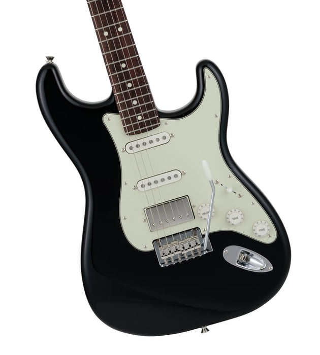 2024 Collection Made in Japan Hybrid II Stratocaster HSS Rosewood Fingerboard Black