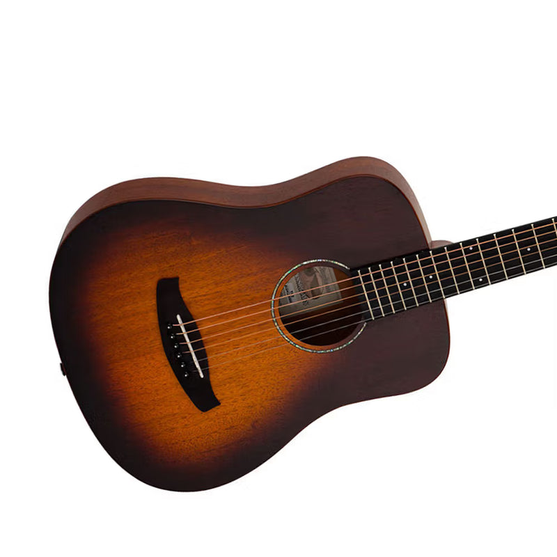 Tanglewood TC2 Crossroads Traveller Acoustic Guitar - Mahogany Whiskey Barrel Oak