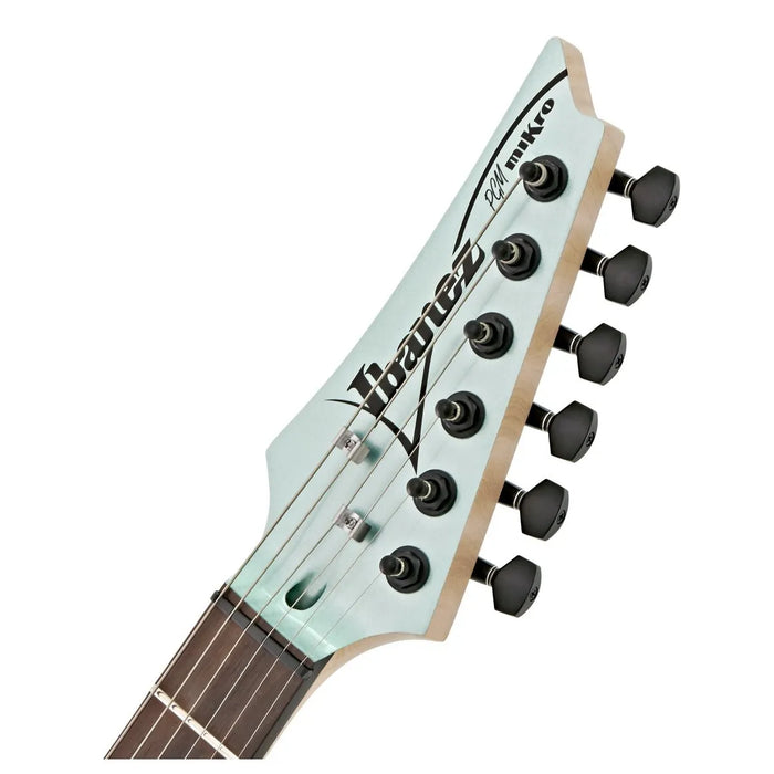 Ibanez MIKRO PGMM21 MGN Paul Gilbert Signature Electric Guitar - Metallic Light Green