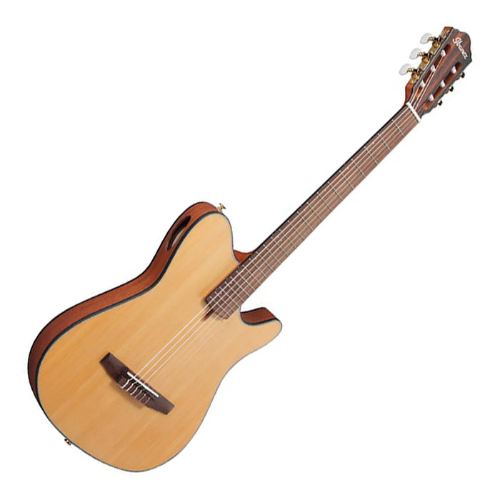 Ibanez FRH10N Solid Top Nylon String Acoustic Guitar w/ Pickup - Natural Flat