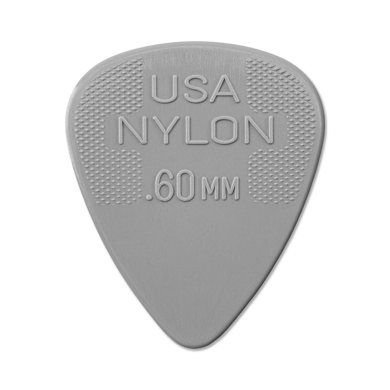 Dunlop .60mm Nylon Standard Picks - 12 Pack