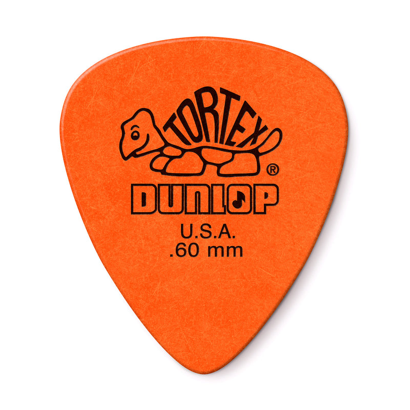 Dunlop .60mm Tortex Picks - 12 Pack