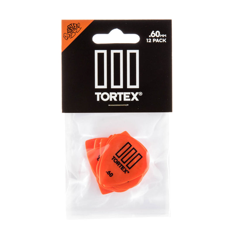 Dunlop .60mm Tortex TIII Picks - 12 Pack