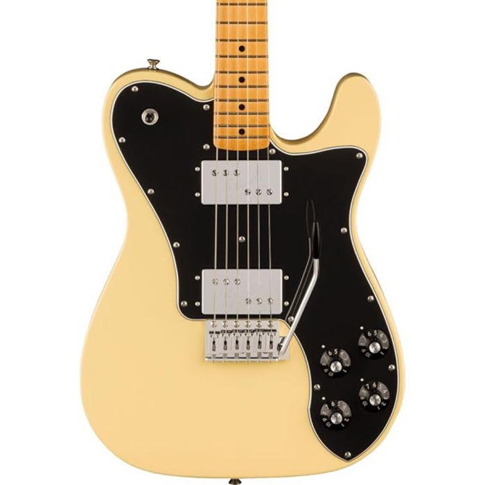 Fender Japan FSR Traditional 70'S Telecaster Deluxe, Maple Fingerboard in Vintage White