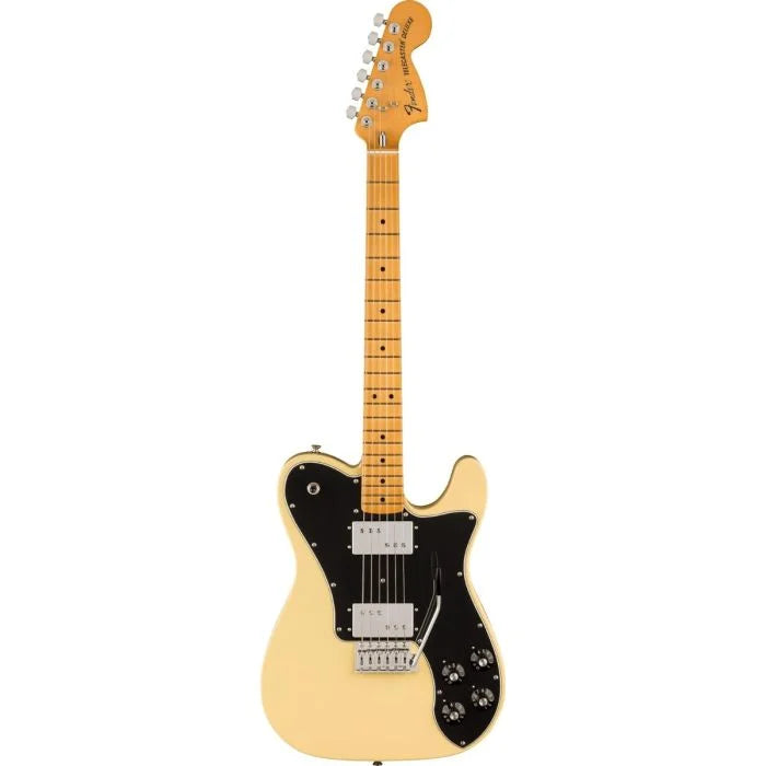 Fender Japan FSR Traditional 70'S Telecaster Deluxe, Maple Fingerboard in Vintage White