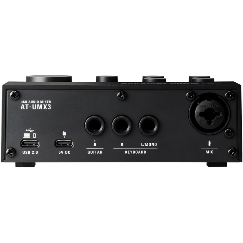 Audio-Technica UMX3 USB Audio Mixer for Live Streaming