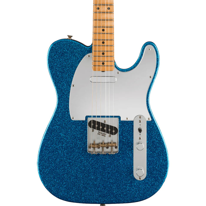 J Mascis Telecaster Maple Fingerboard, Bottle Rocket Blue Flake