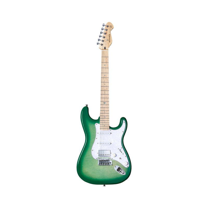 Mooer MSC30 Electric Guitar – Lemon Green w/ Gig Bag